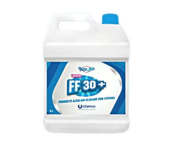 FF 30+ - DETERGENTE ALCALINO CLORADO - 5 LITROS