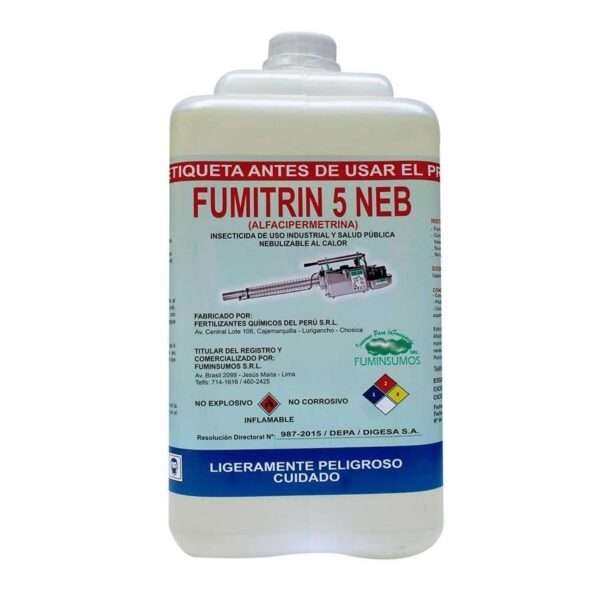 FUMITRIN 5 NEB - INSECTICIDA NEBULIZABLE - GALÓN