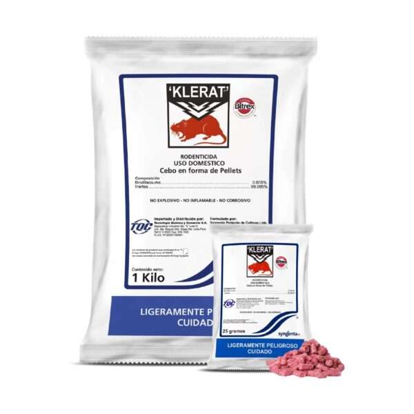 KLERAT PELLETS BOLSA X 1 KG